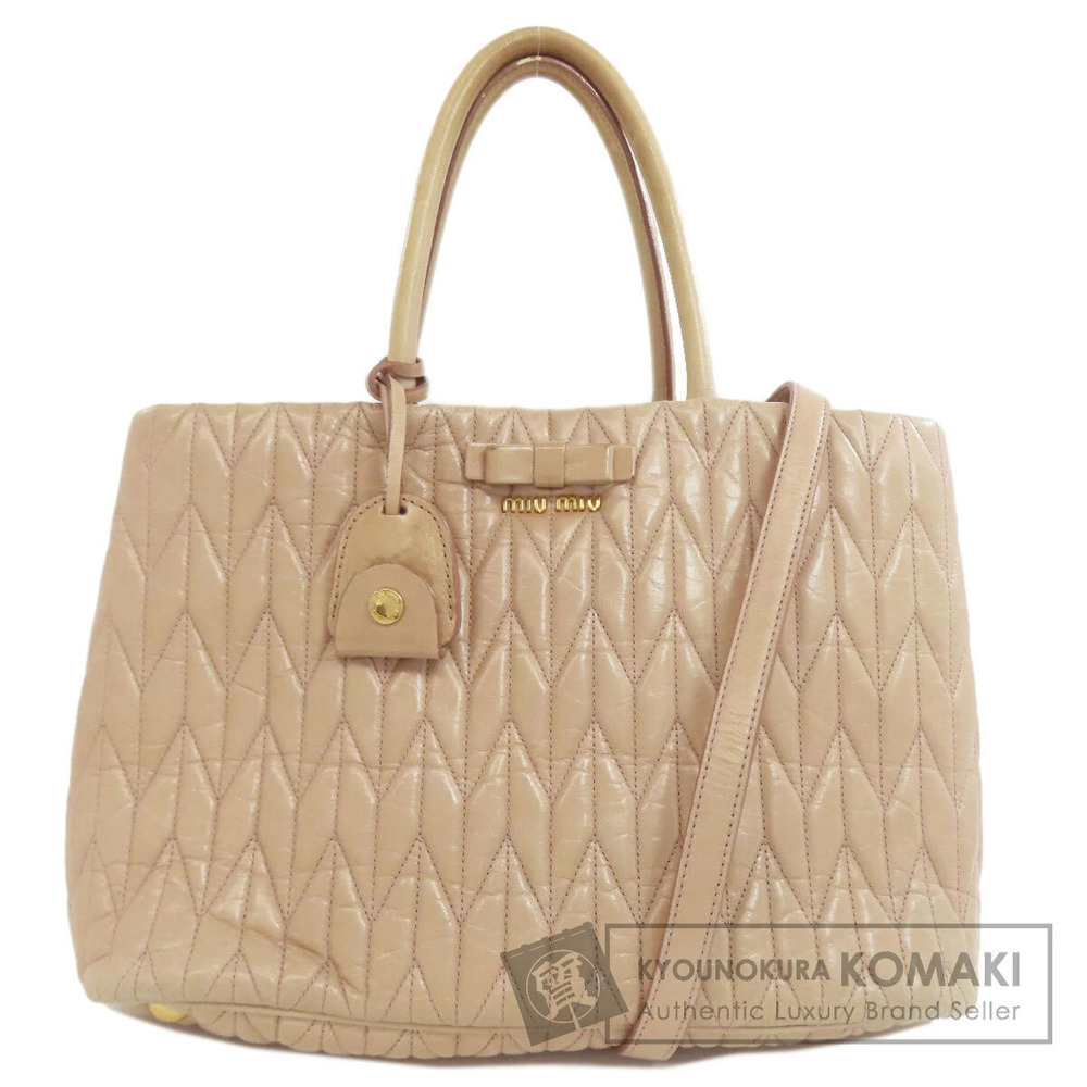 Miu MIu Rion Handbag Calfskin